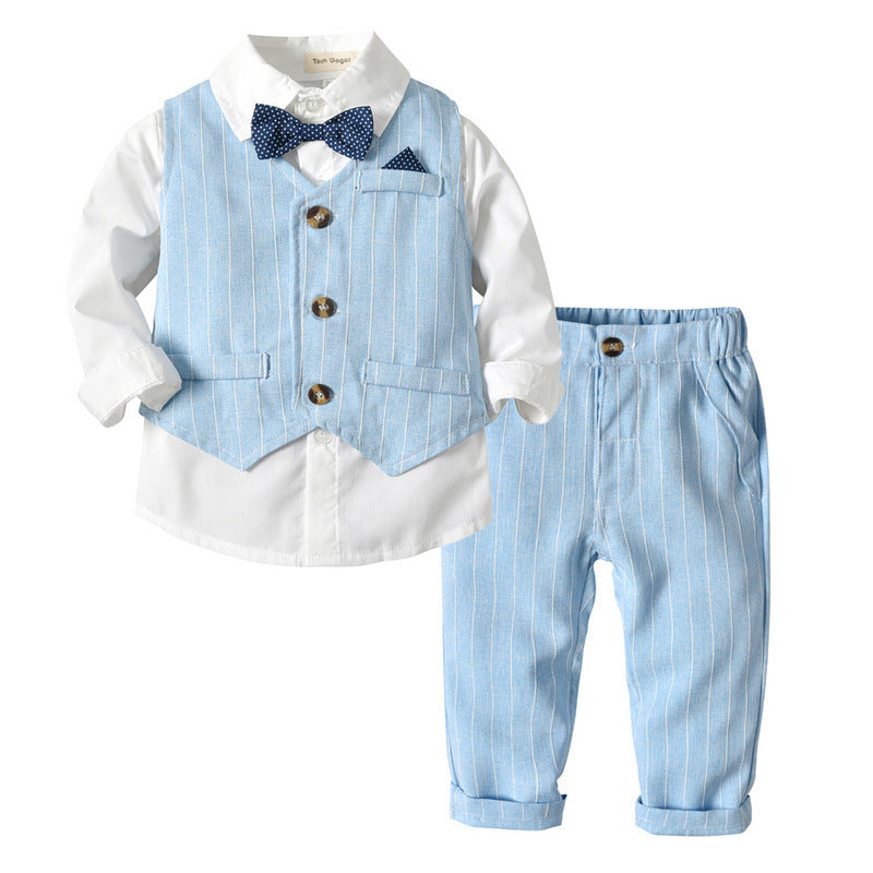 Boys Suits Blazers Clothes For Baby Wedding Formal Party