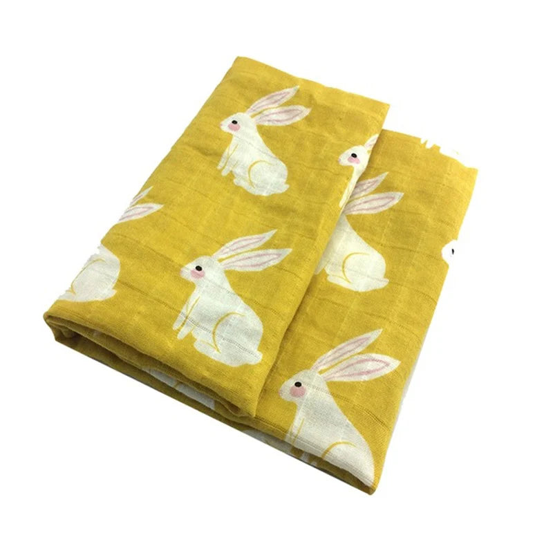 Soft Organic Cotton Baby Muslin Blanket