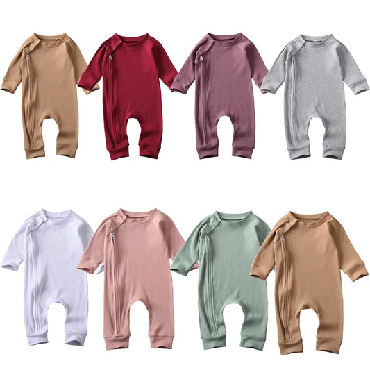 Side-Zipper Onesie! (0-24M)