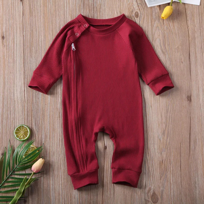 Side-Zipper Onesie! (0-24M)