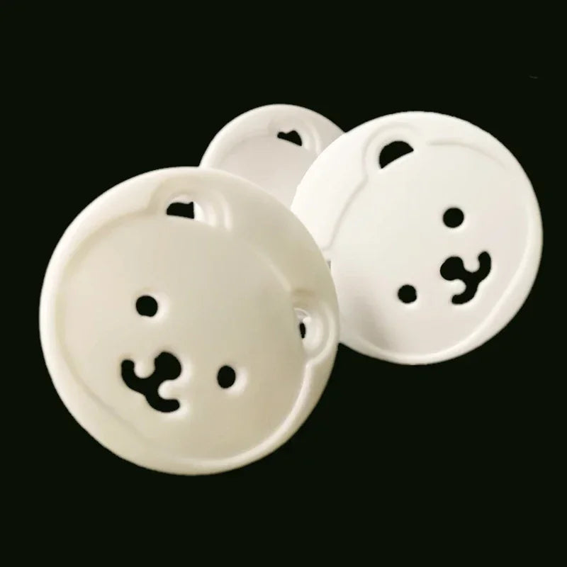 8pcs Safety Electric Socket Outlet Plug Protection for Child Cute Bear Power Socket Cover