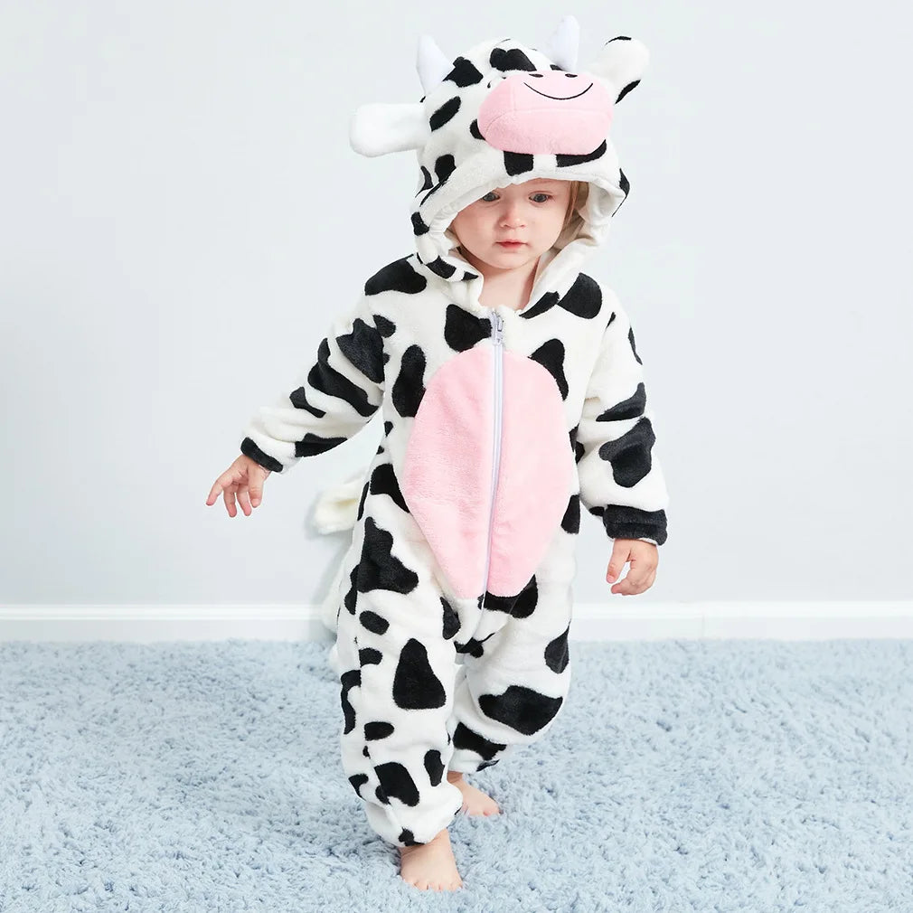 Animal Baby Pajama Onesie