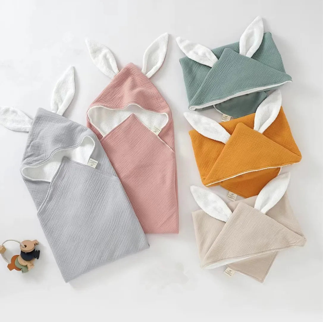 Rabbit Ear Hooded Towel