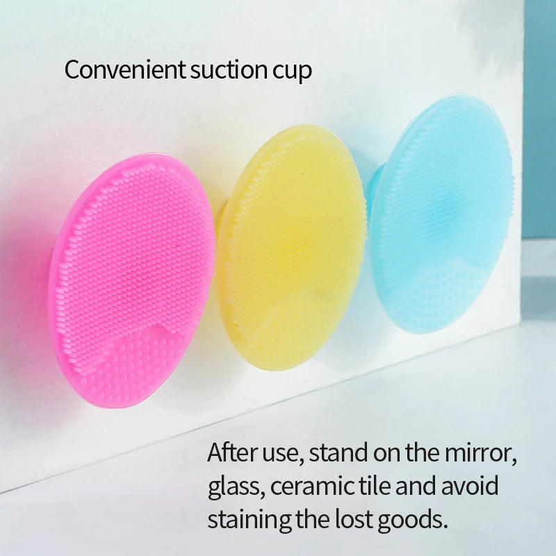 Silicone Shampoo Brush for Baby Infant Bathing