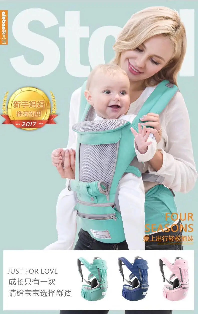 Front Facing Multi-Use Kangaroo Baby Carrier for Travel (0-36m)