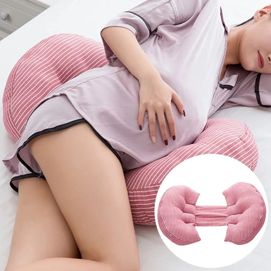 Multi-function U Shape Pregnant Support Pillow Bamboo Fiber Cotton