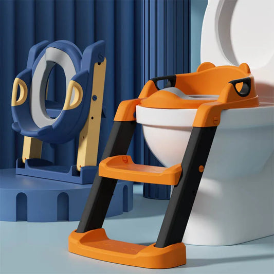 Children's Plastic Infant Potty Trainer Seat Stool 0-6 Years Old