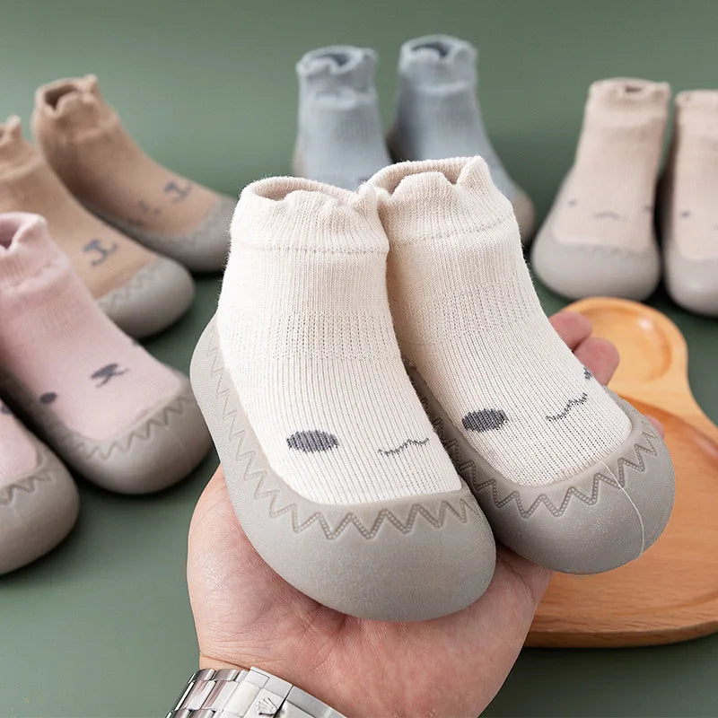 Soft Rubber Sole Sock-Shoes