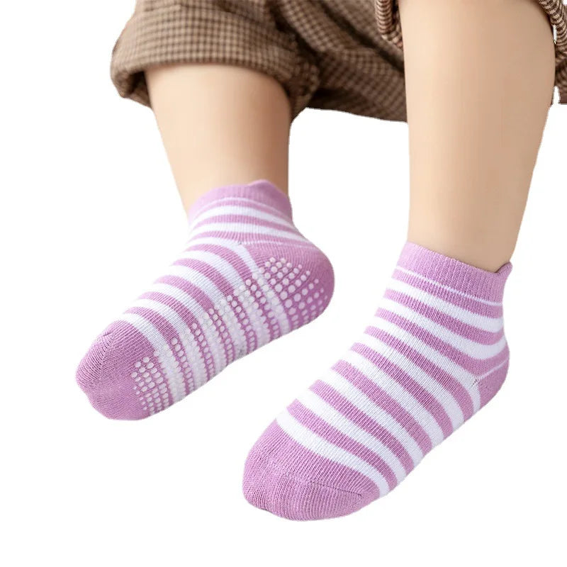 Non Slip Baby Ankle Socks (6Pack)