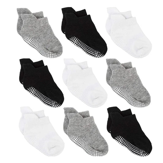 Non Slip Baby Ankle Socks (6Pack)