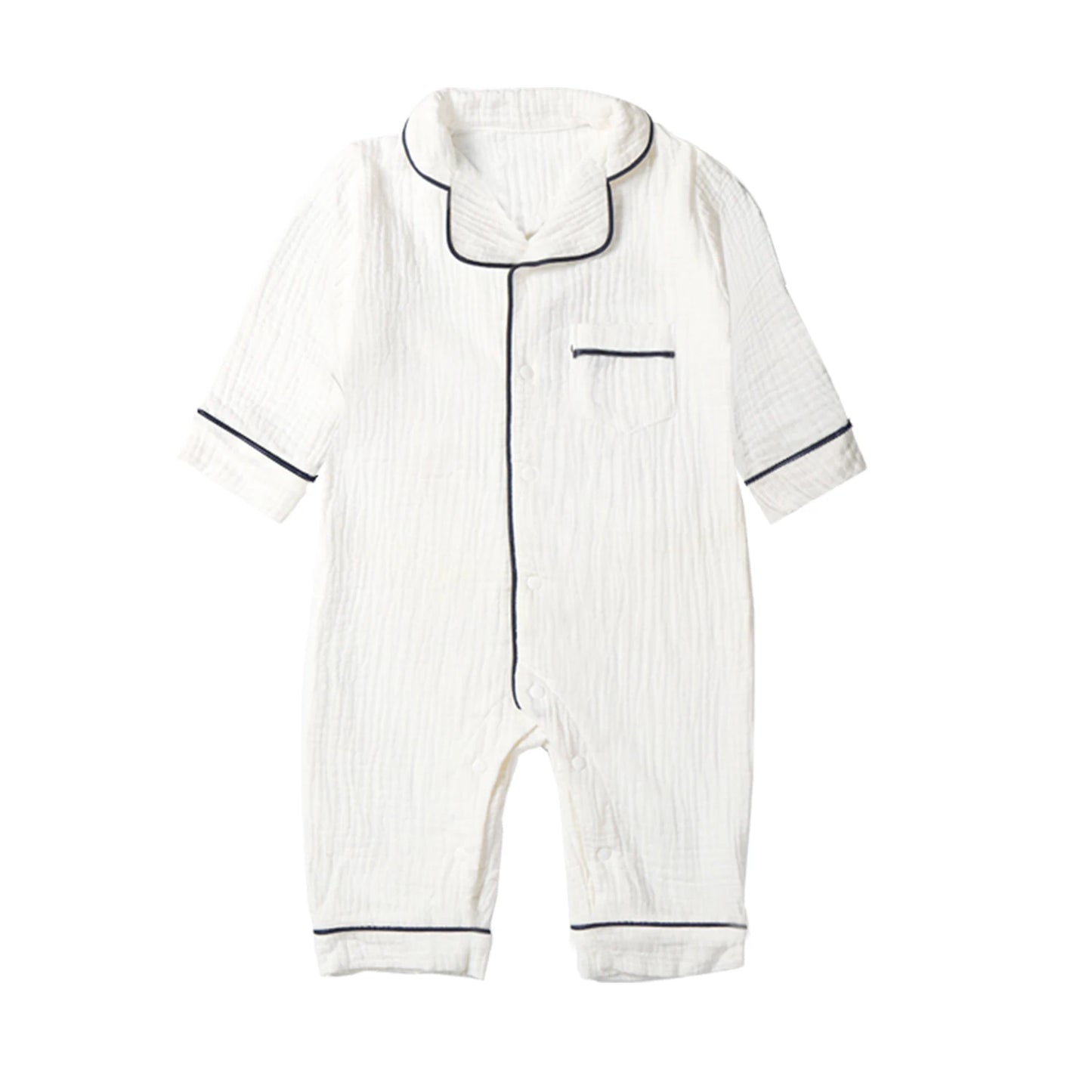 Baby Organic Cotton Muslin Pajamas