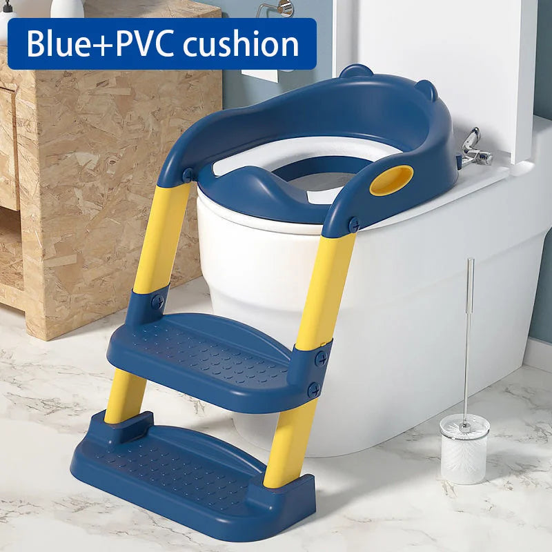 Children's Plastic Infant Potty Trainer Seat Stool 0-6 Years Old