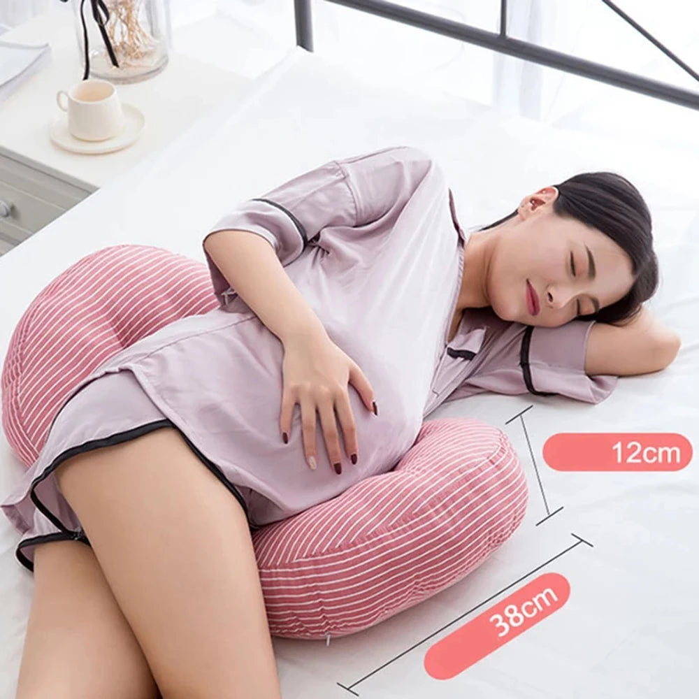 Multi-function U Shape Pregnant Support Pillow Bamboo Fiber Cotton