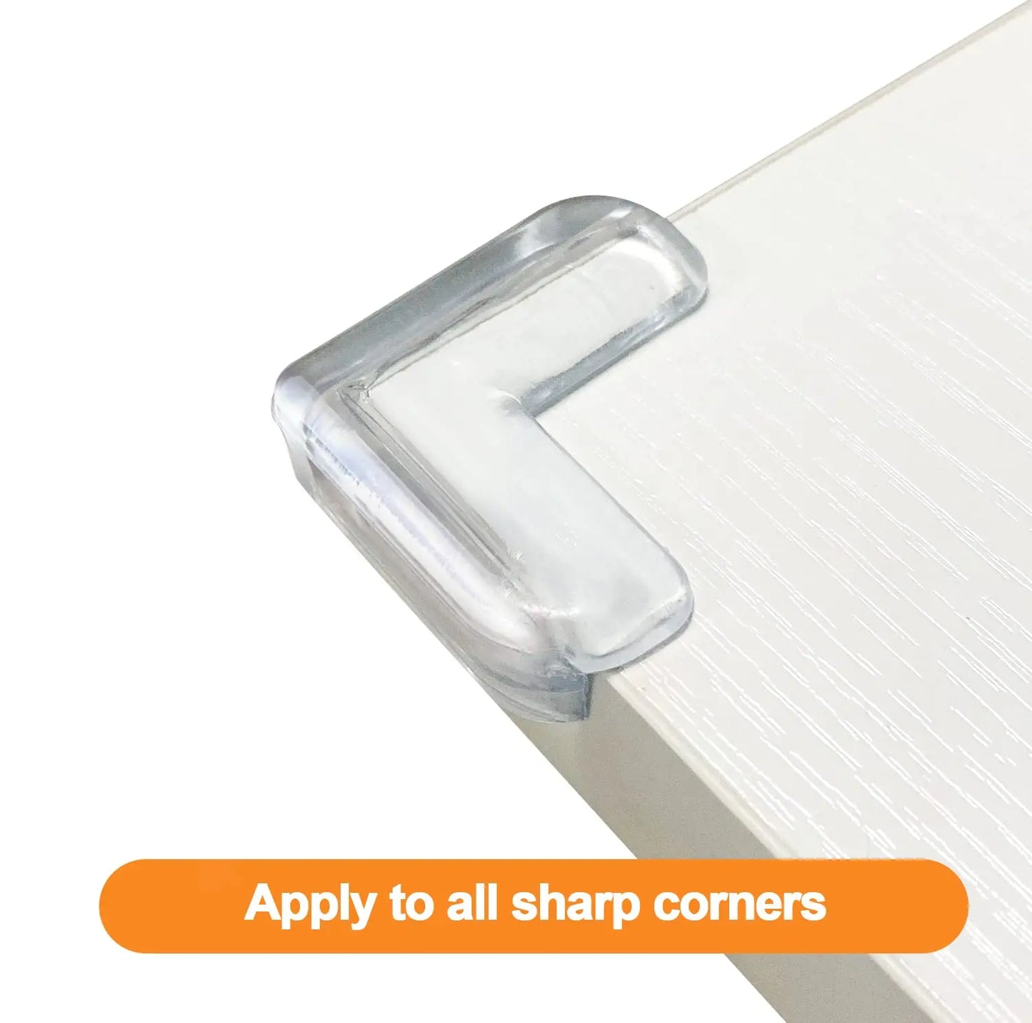 Silicone Table Corner Edge Cover (10Pcs)