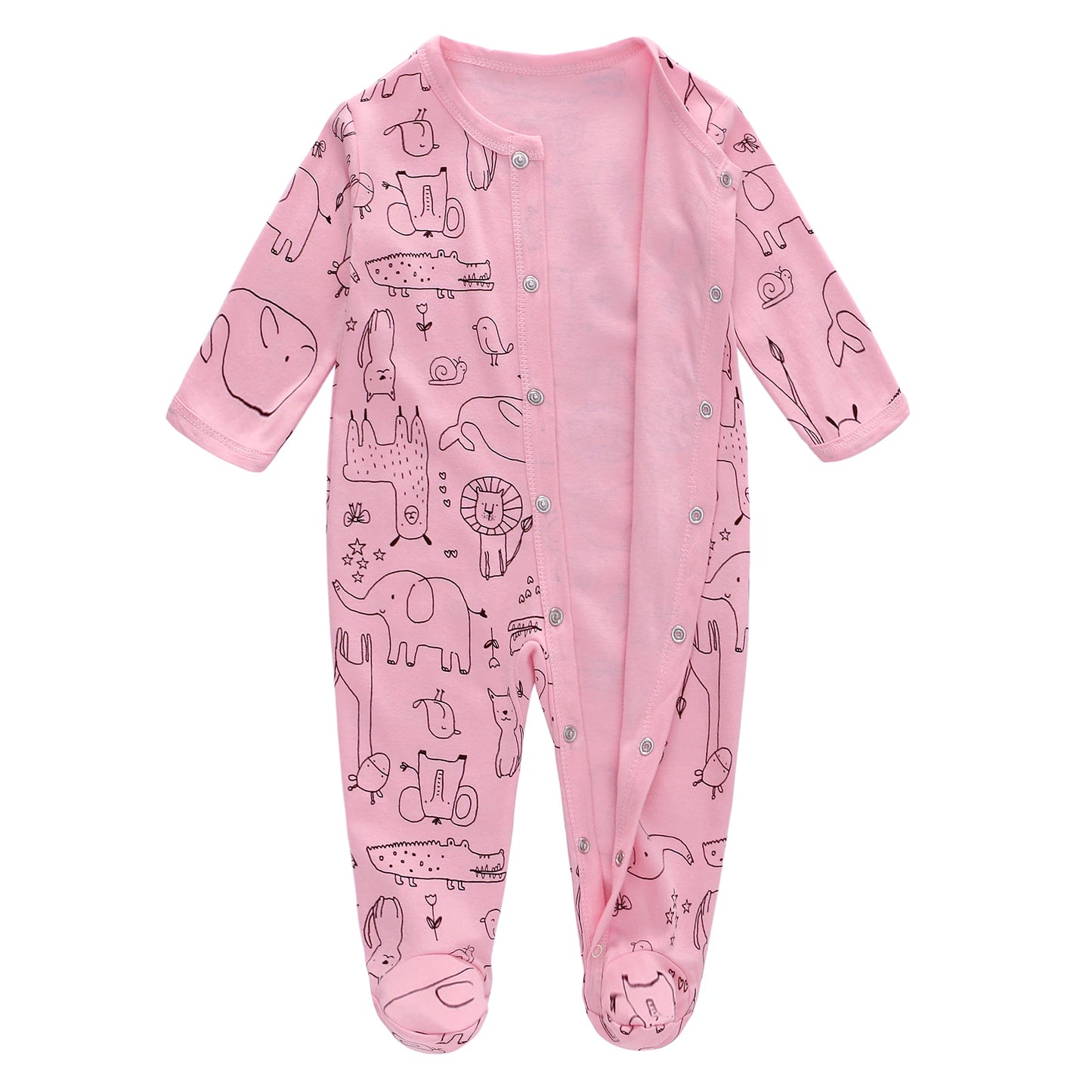 100% Cotton Footed Onesie (3 total) OR  Hats(3 total)