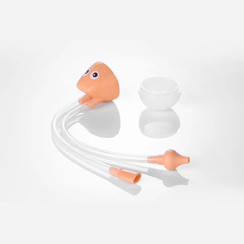 Newborn Infant Nasal Aspirator Snot Sucker Safe Nose Cleaner