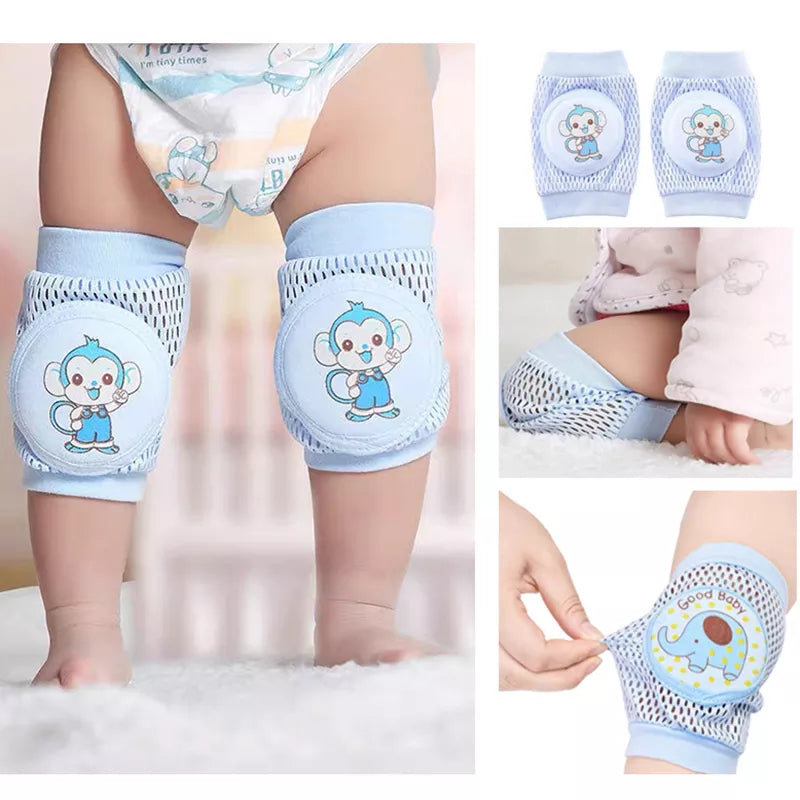 Baby Mesh Crawling Protective Pads for Baby Knees- Infants