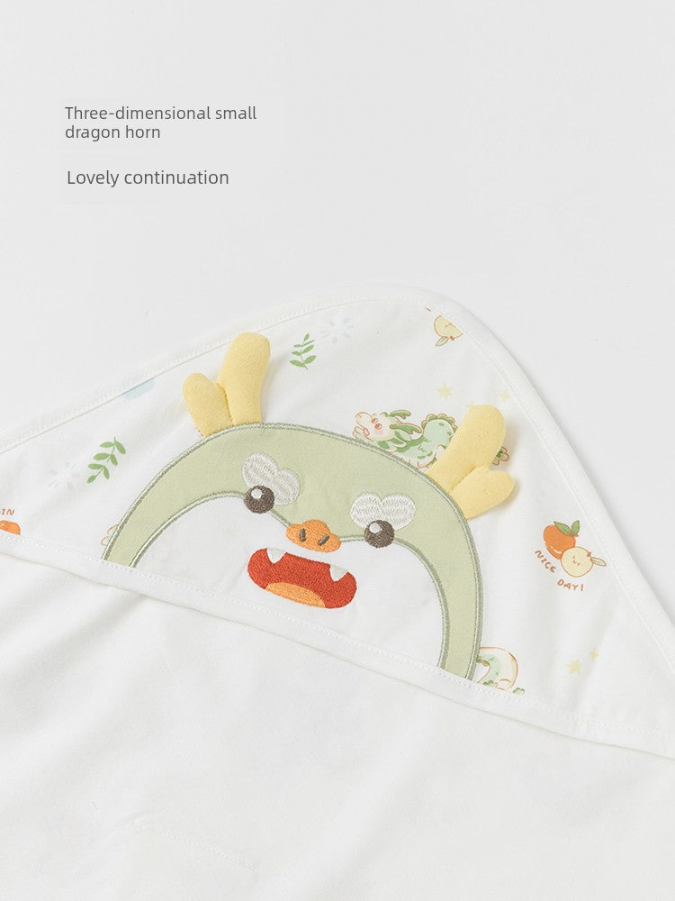 Cotton Swaddle Dragon Blanket [Light Oxygen Cotton]