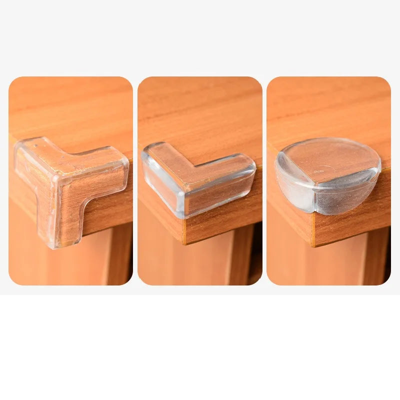 Silicone Table Corner Edge Cover (10Pcs)