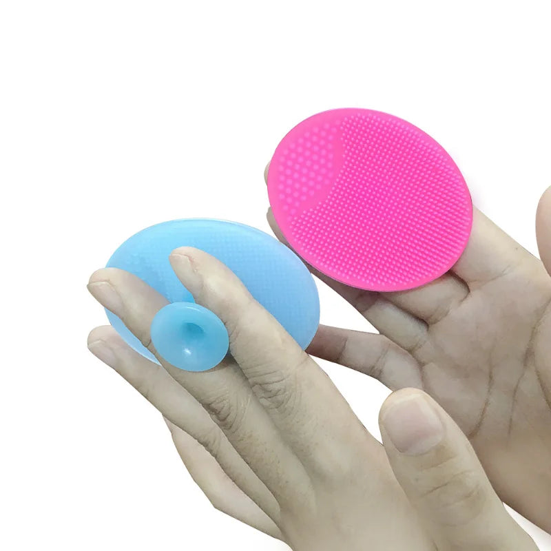 Silicone Shampoo Brush for Baby Infant Bathing