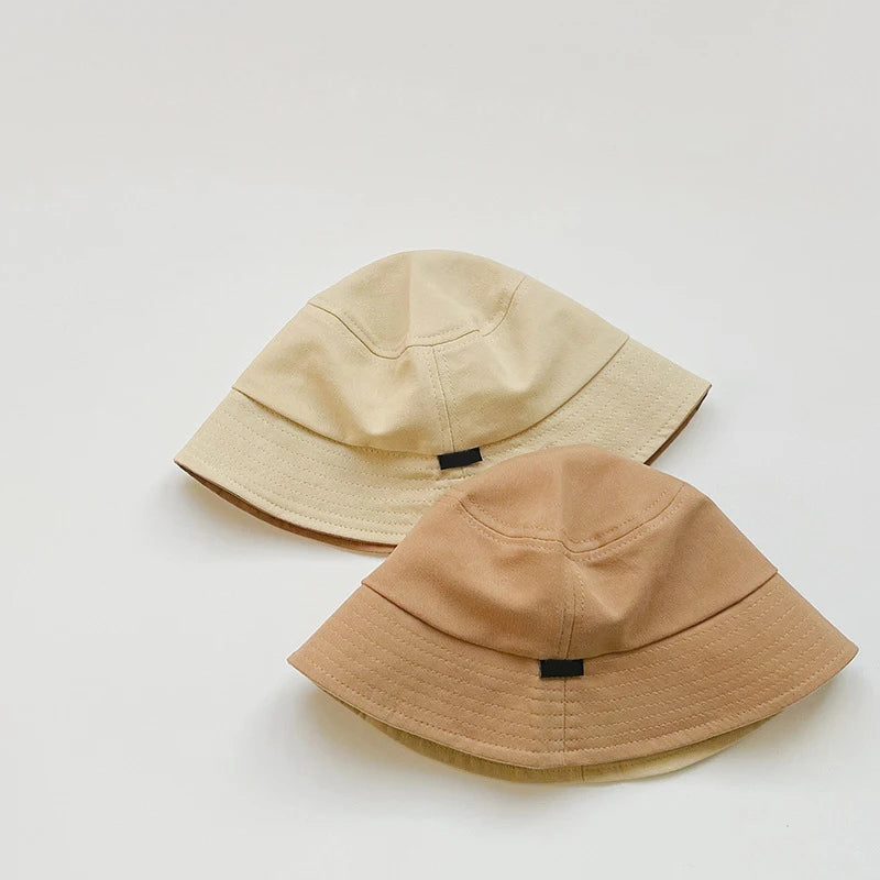 Adjustable Baseball Cap and Bucket Hats Solid Color Soft Cotton