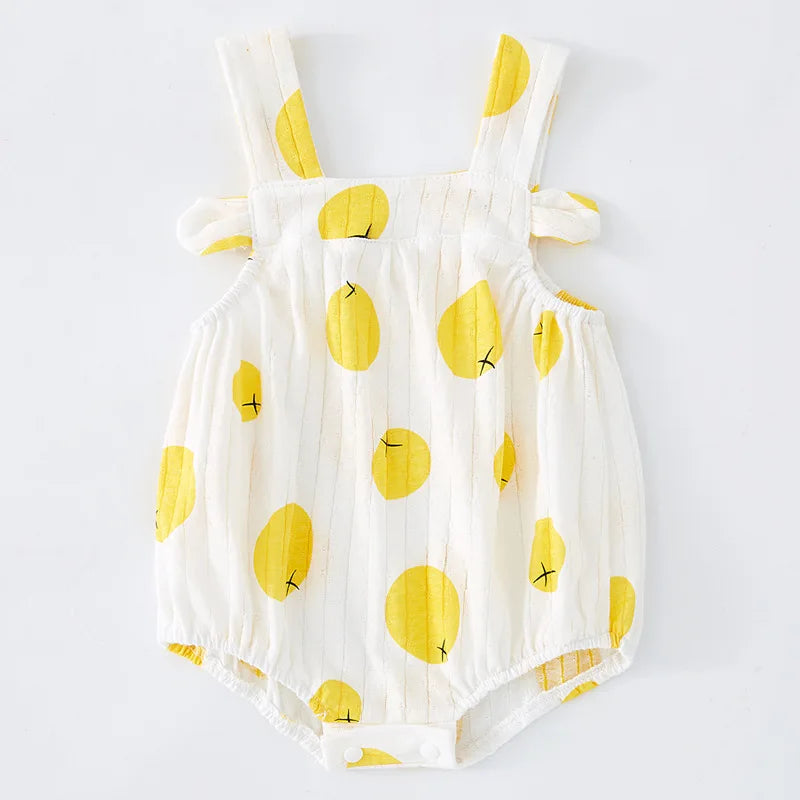 Summer Fruit Romper Onesie